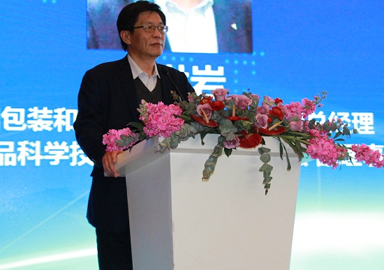 李世岩副总发表《挂面加工装备与产业升级》演讲